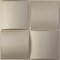 Ekena Millwork 19 5/8in. W x 19 5/8in. H Smith EnduraWall Decorative 3D Wall Panel Covers 2.67 Sq. Ft. WP20X20SMCSV - alternate 1
